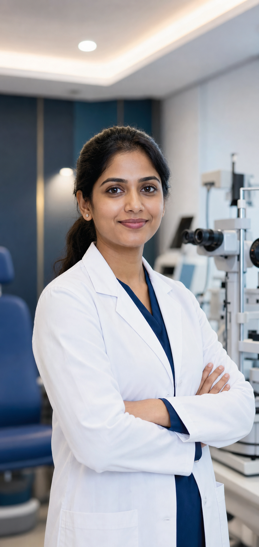 Dr. Meera Sharma sample professional portrait
